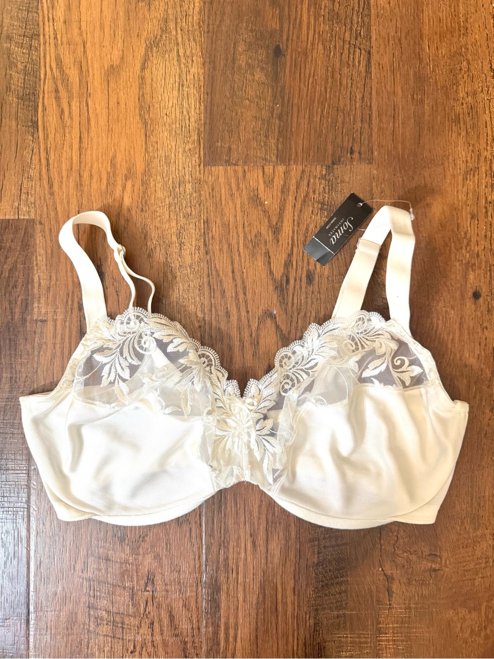 SOMA Minimizer Susana bra in ivory, plus size 38DD, NWT